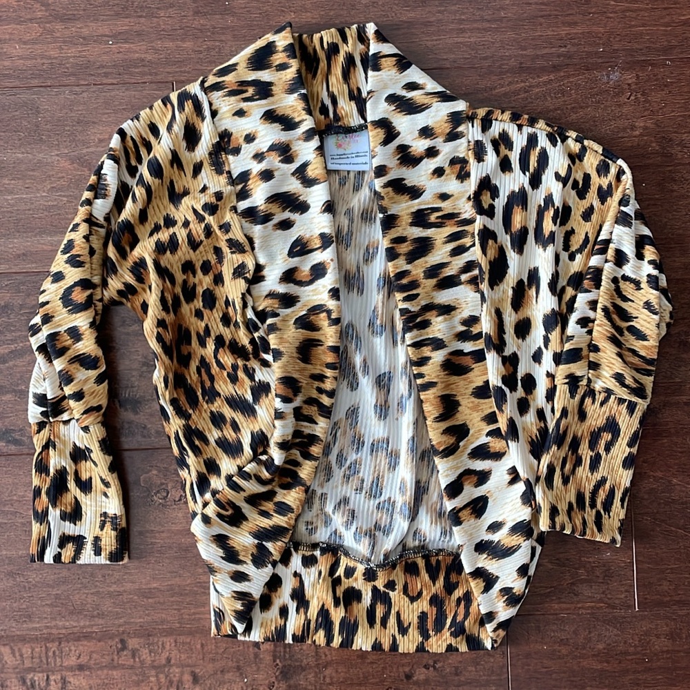 12M-3T leopard cardigan
